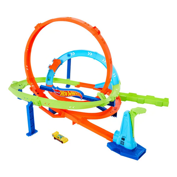Hot Wheels Action Pista Desafío Extremo Desafío Del Ciclon 3