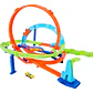 Hot Wheels Action Pista Desafío Extremo Desafío Del Ciclon - Miniatura 3