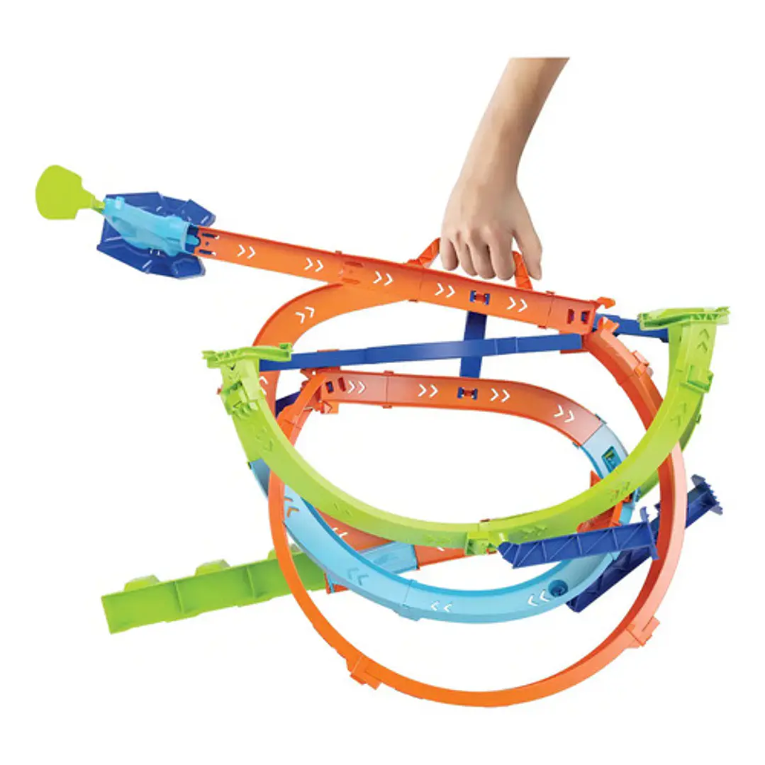 Hot Wheels Action Pista Desafío Extremo Desafío Del Ciclon 4