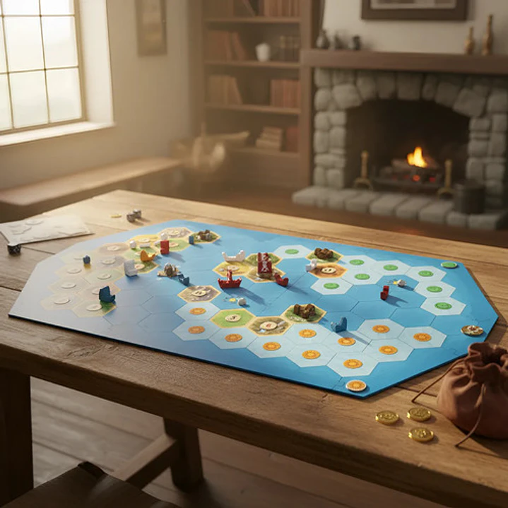 CATAN PIRATAS Y EXPLORADORES AMPLIACIÓN 10