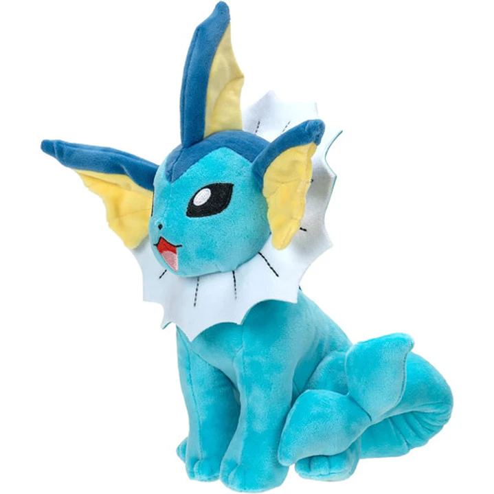 VAPOREON PELUCHE POKÉMON JAZWARES 8 PULGADAS 4