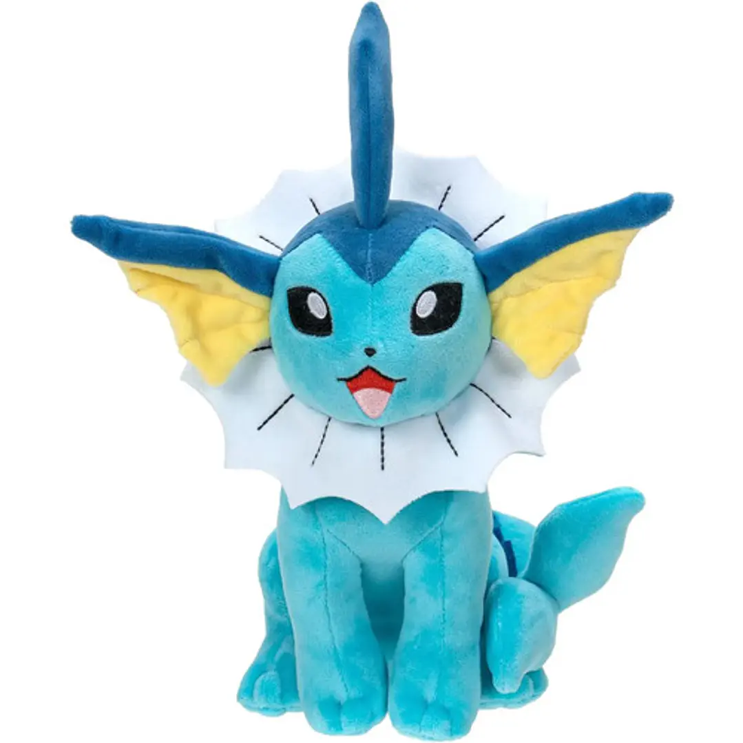 VAPOREON PELUCHE POKÉMON JAZWARES 8 PULGADAS 5