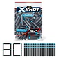 X-SHOT REPUESTOS MUNICIONES PARA LANZADOR DE DARDOS C/80 DARDOS - Miniatura 1