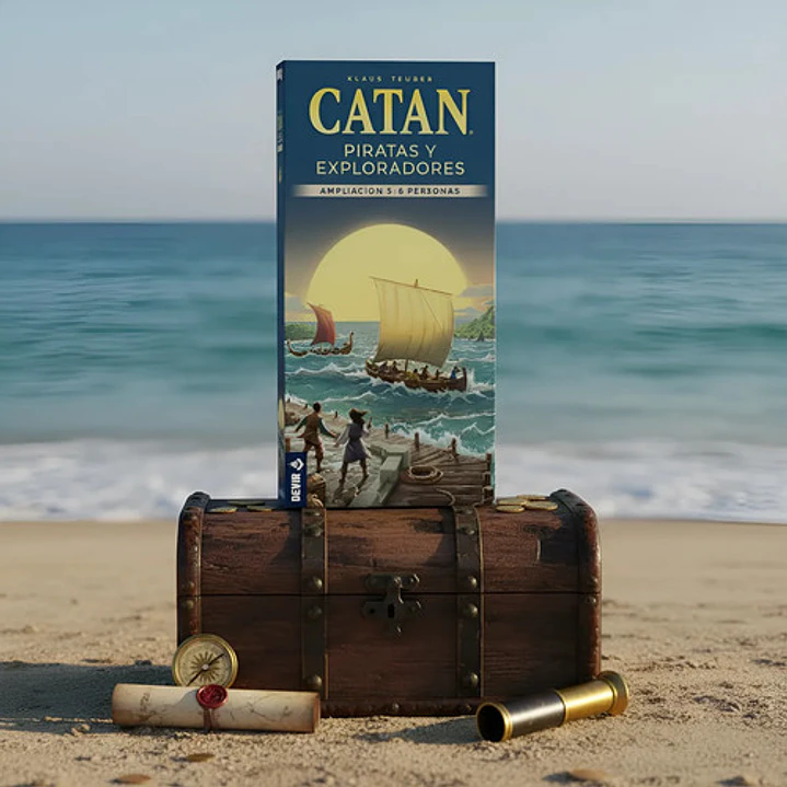 CATAN PIRATAS Y EXPLORADORES AMPLIACIÓN 5-6 JUGADORES 2