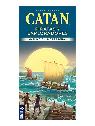 CATAN PIRATAS Y EXPLORADORES AMPLIACIÓN 5-6 JUGADORES
