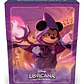 Disney Lorcana Tcg Deck Case Porta Deck Capacidad 80 Cartas Mickey Mouse Hechicero Wayward - Miniatura 2