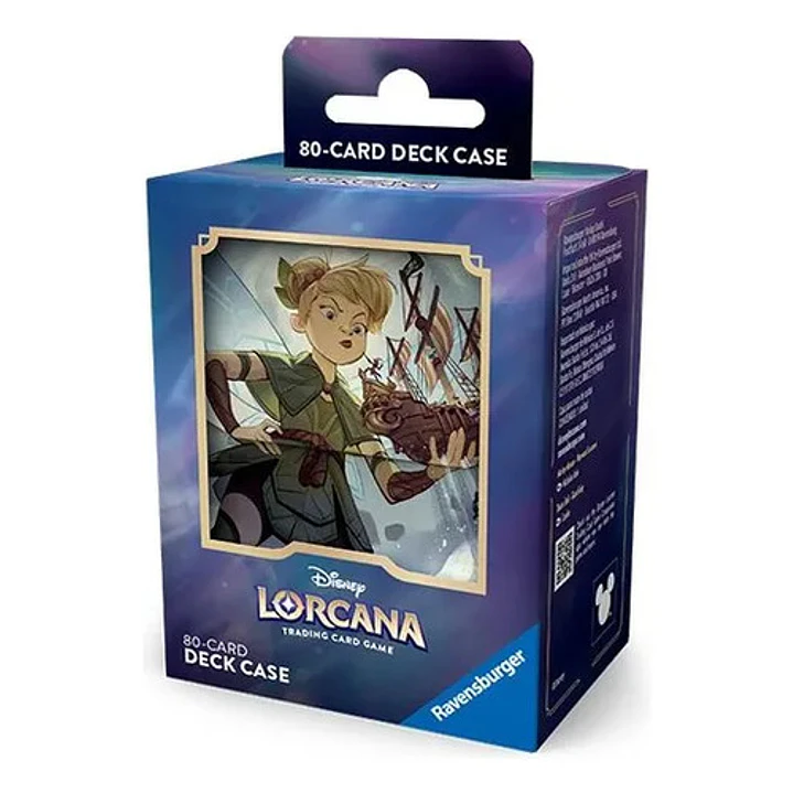 Disney Lorcana Tcg Deck Case Porta Deck Capacidad 80 Cartas Tinker Bell 1
