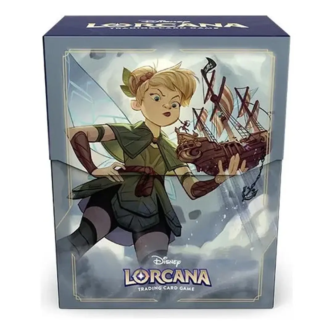 Disney Lorcana Tcg Deck Case Porta Deck Capacidad 80 Cartas Tinker Bell 2