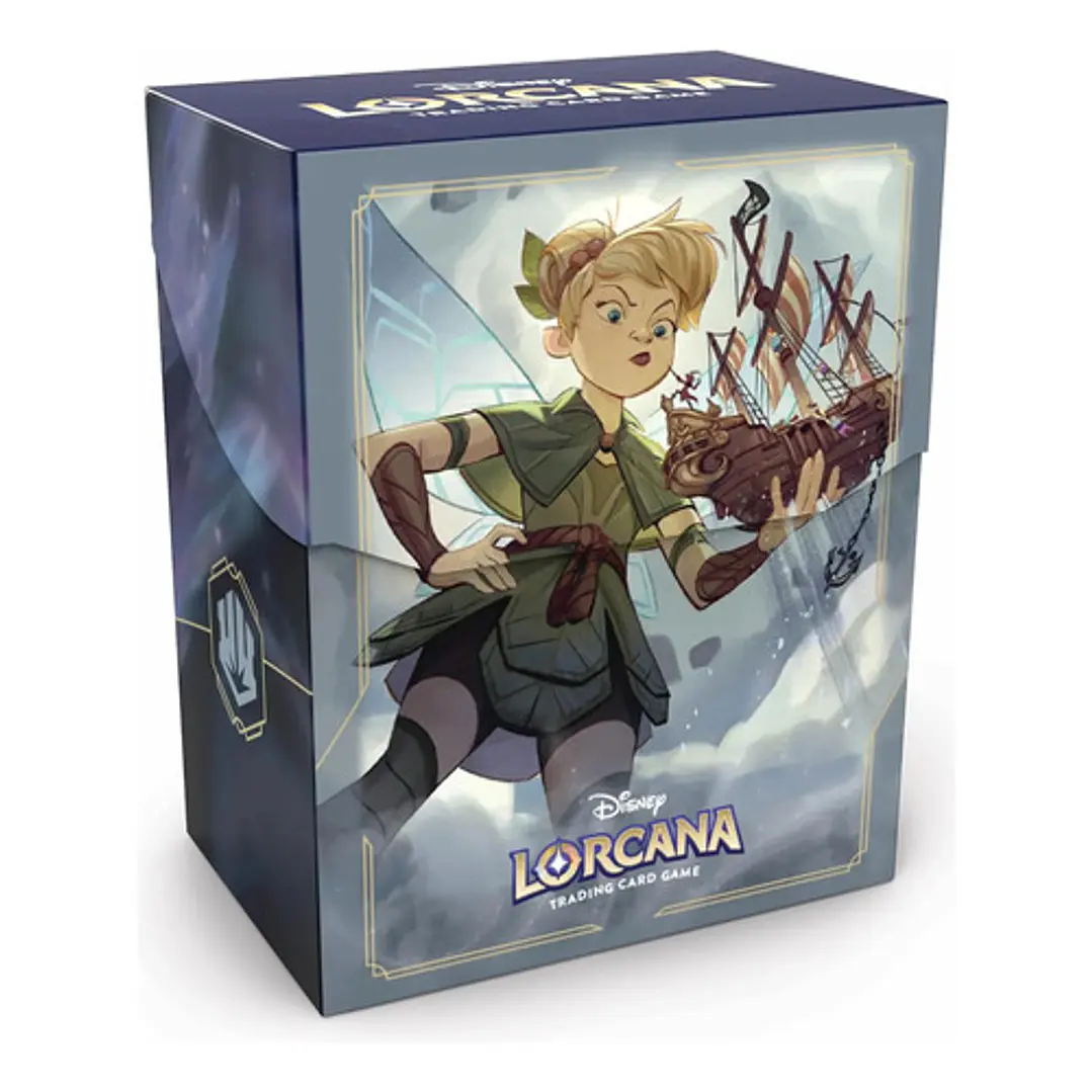 Disney Lorcana Tcg Deck Case Porta Deck Capacidad 80 Cartas Tinker Bell 3