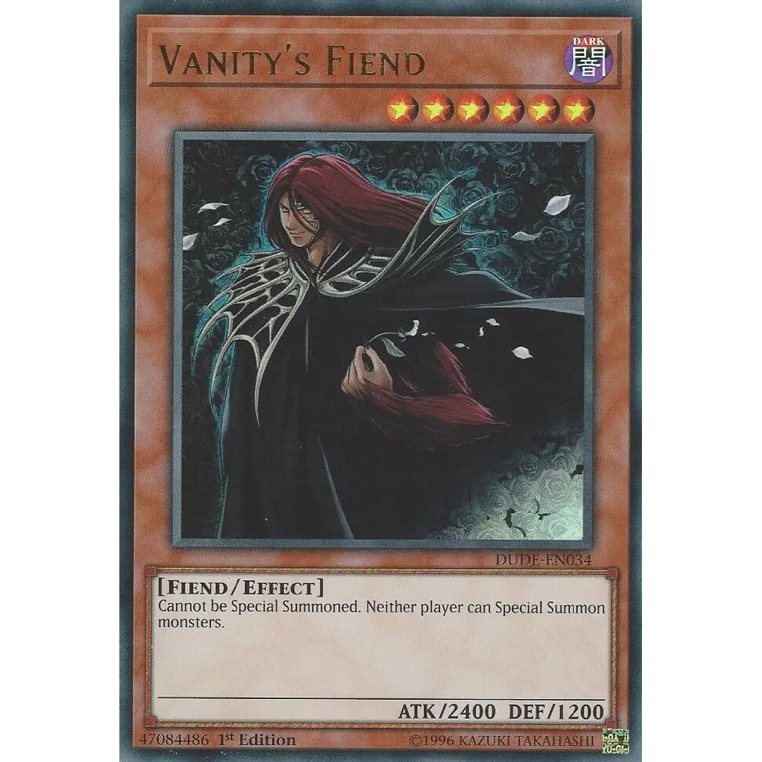 VANITY'S FIEND  DUDE-EN034 ULTRA RARE 1