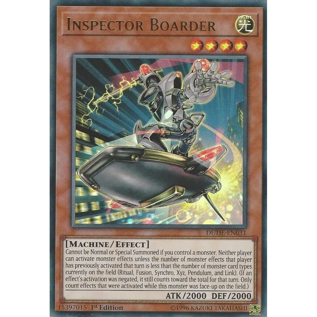 INSPECTOR BOARDER DUDE-EN031 ULTRA RARE 1