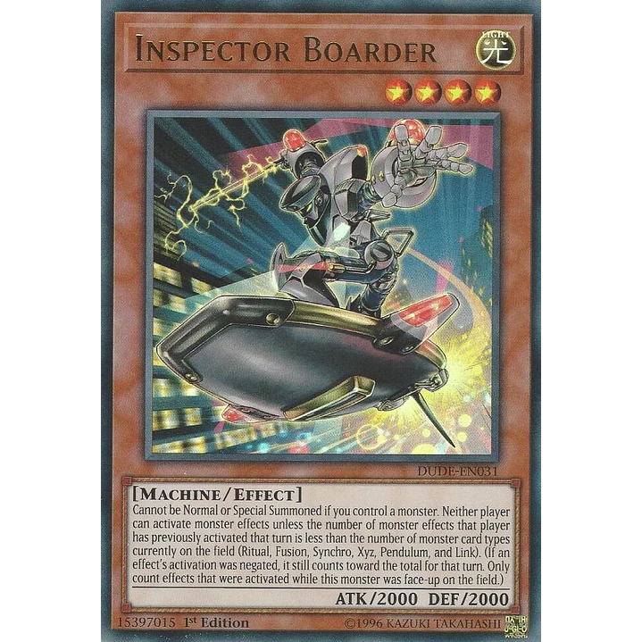 INSPECTOR BOARDER DUDE-EN031 ULTRA RARE 1