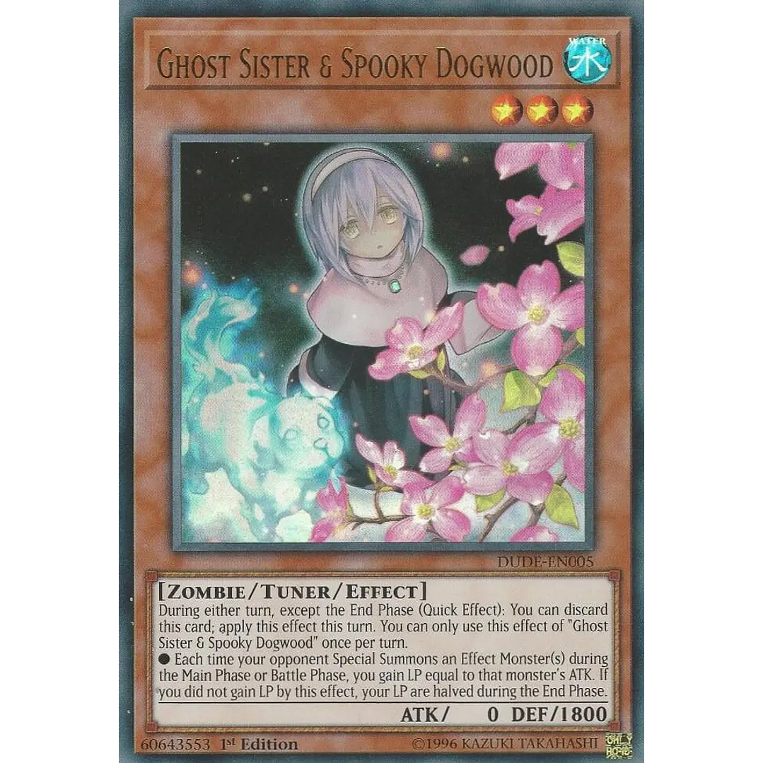 GHOST SISTER & SPOOKY DOGWOOD DUDE-EN005 ULTRA RARE 1