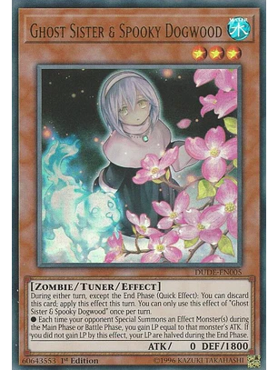 GHOST SISTER & SPOOKY DOGWOOD DUDE-EN005 ULTRA RARE