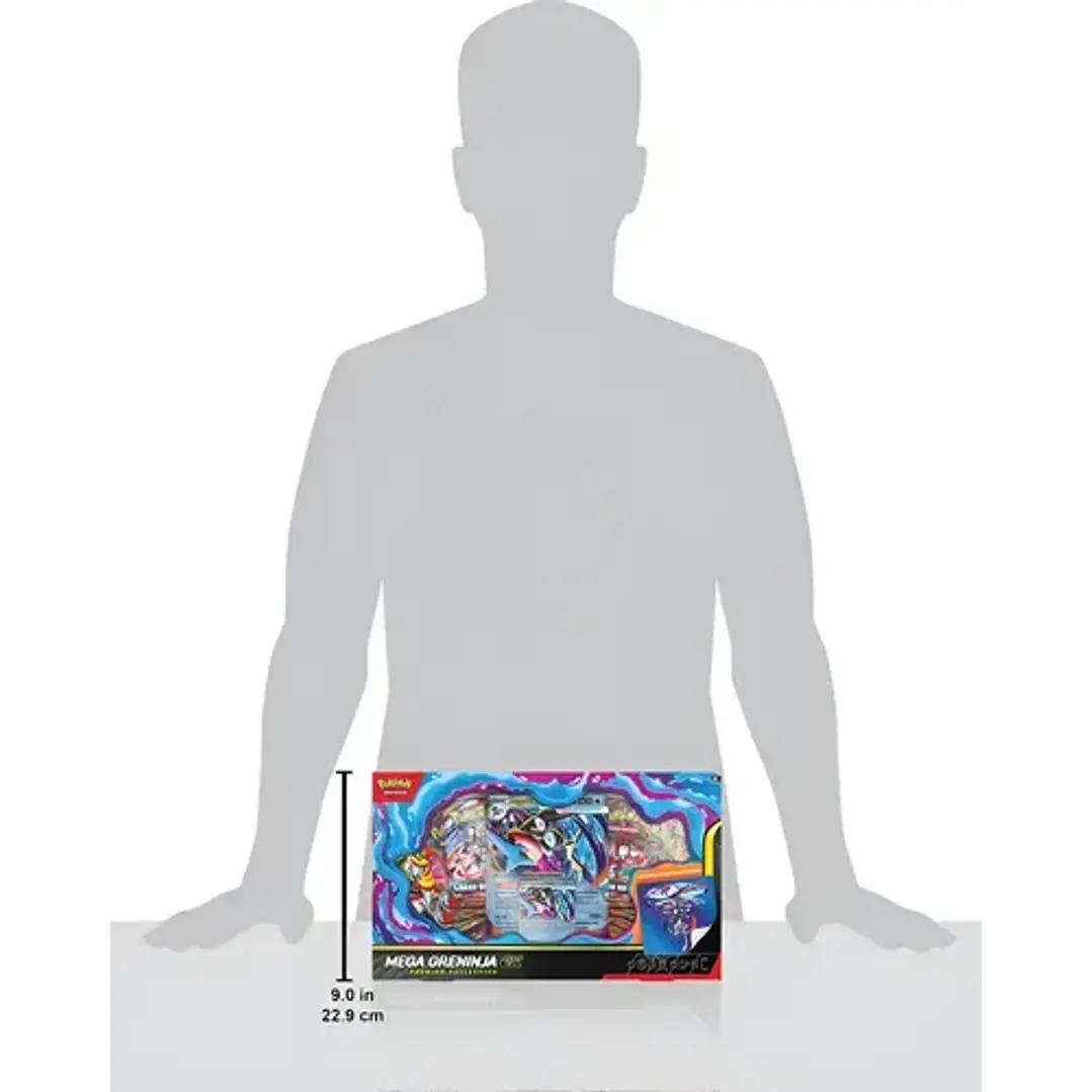 POKÉMON TCG MEGA GRENINJA EX PREMIUM COLLECTION INGLES 8