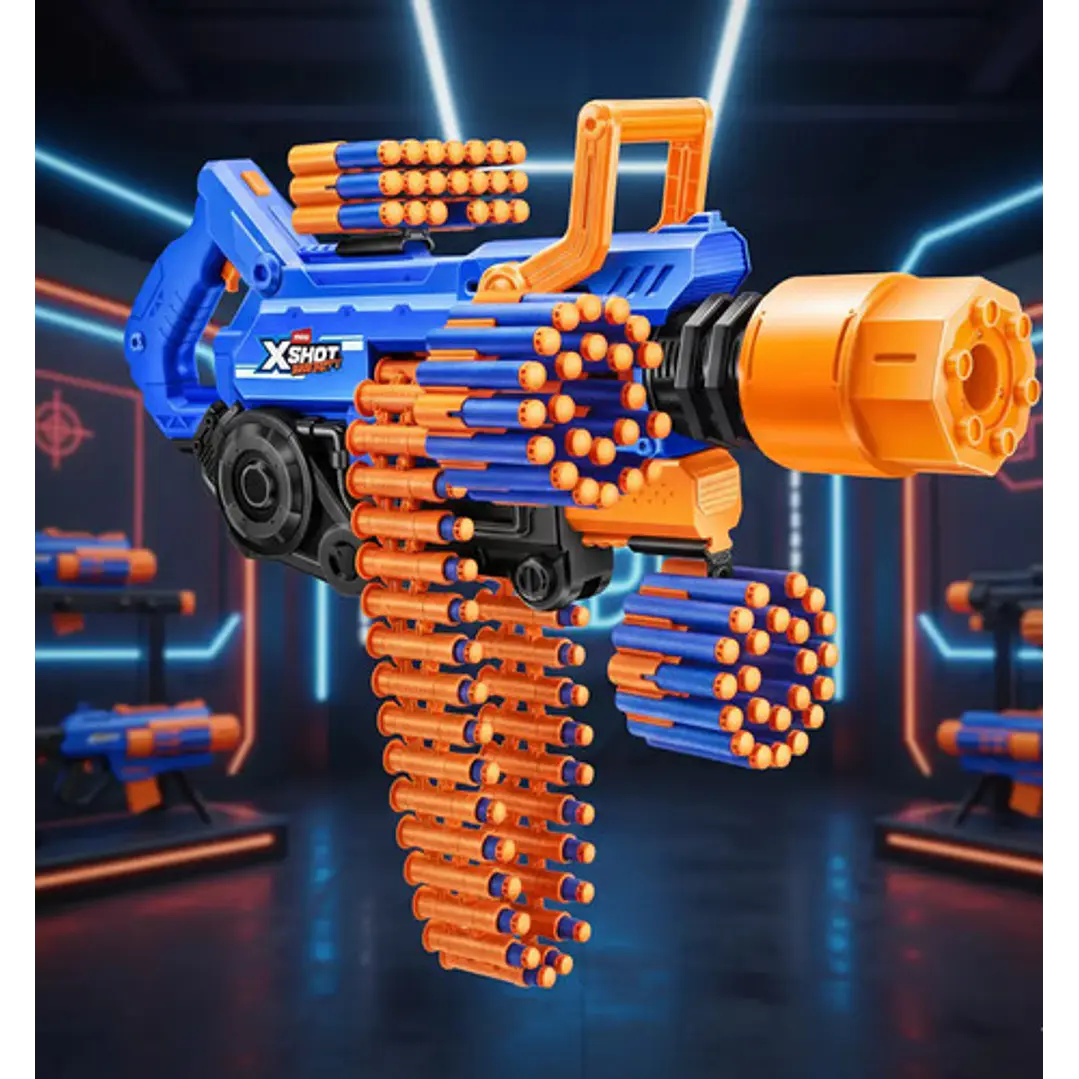 X-SHOT INSANITY SMOKING BARREL 72 DARDOS 7