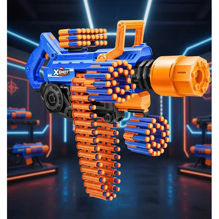 X-SHOT INSANITY SMOKING BARREL 72 DARDOS 7