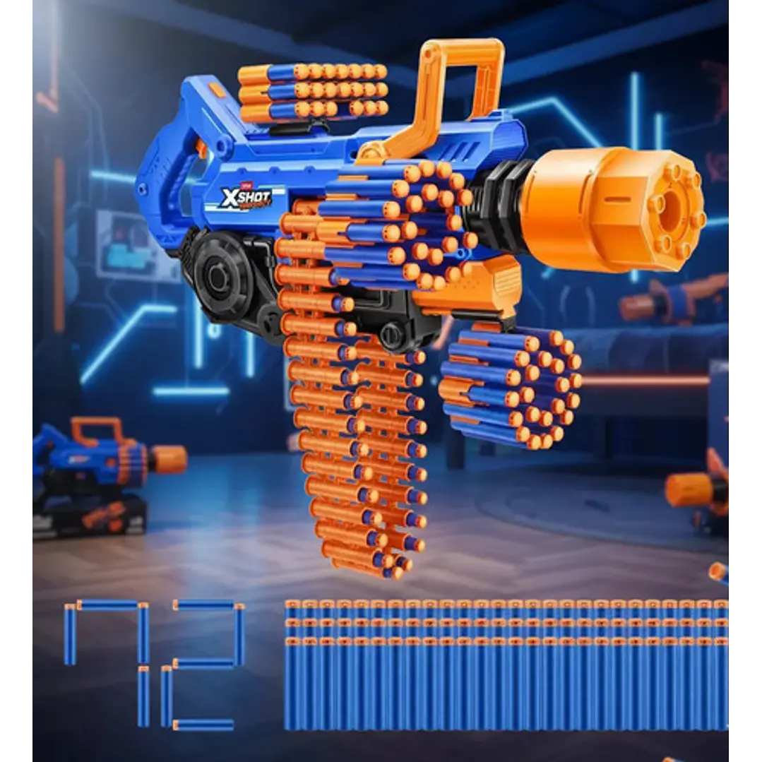 X-SHOT INSANITY SMOKING BARREL 72 DARDOS 2