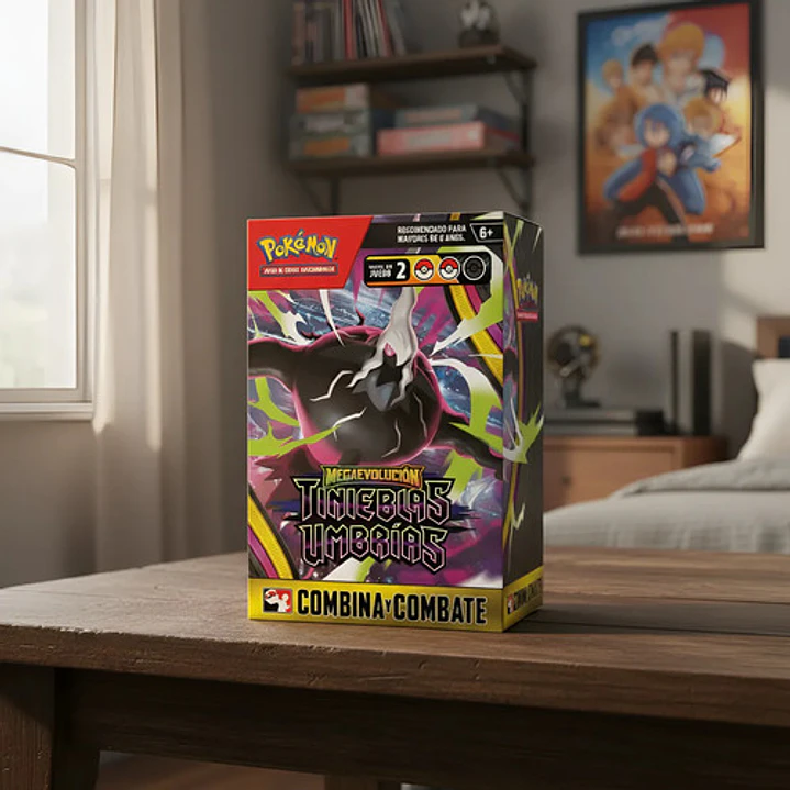 POKÉMON TCG MEGA EVOLUTION PITCH BLACK BUILD & BATTLE ESPAÑOL 2