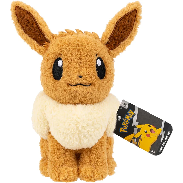 EVEE PELUCHE POKÉMON JAZWARES 8 PULGADAS (20CM) 1