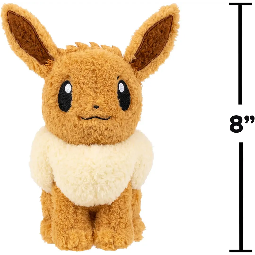 EVEE PELUCHE POKÉMON JAZWARES 8 PULGADAS (20CM) 3