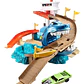 Hot Wheels Pista De Carros Tiburon Devorador Original Multicolor - Miniatura 1