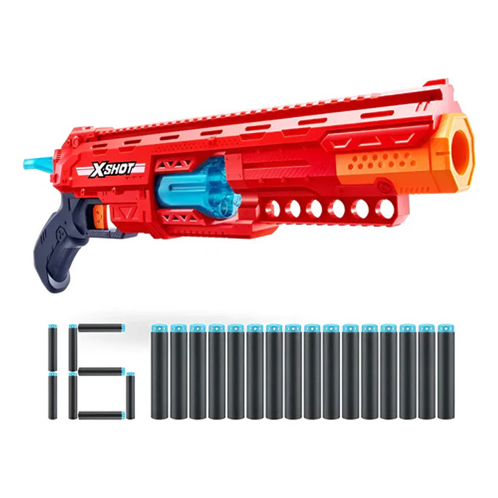 Zuru X-shot Excel Caliber Escopeta Lanzador De Dardos C/16 1