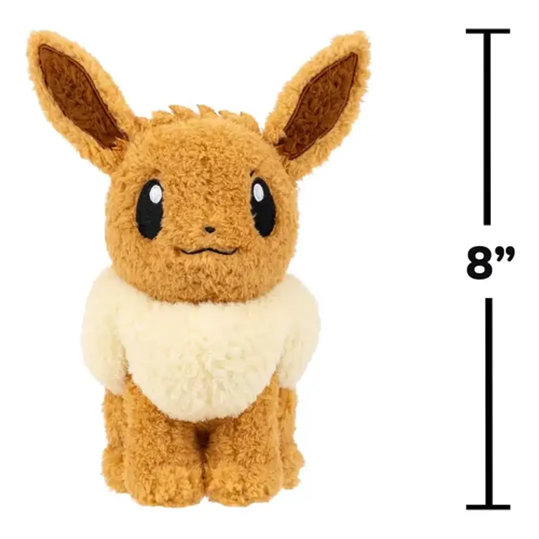 PELUCHE POKÉMON ORIGINAL JAZWARES CON LICENCIA 8 PULGADAS (20CM) 3