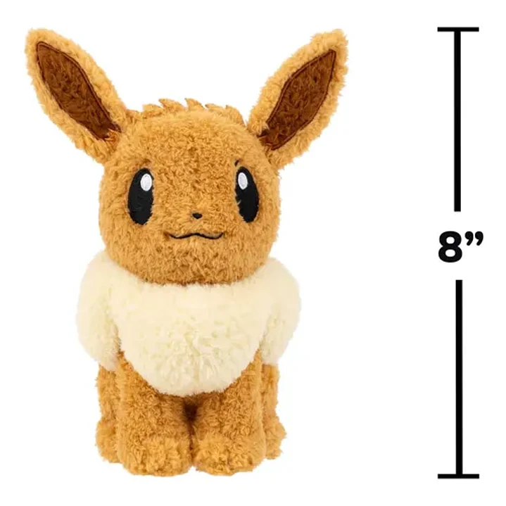 PELUCHE POKÉMON ORIGINAL JAZWARES CON LICENCIA 8 PULGADAS (20CM) 3