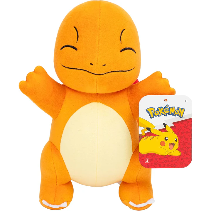 PELUCHE POKÉMON ORIGINAL JAZWARES CON LICENCIA 8 PULGADAS (20CM) 6