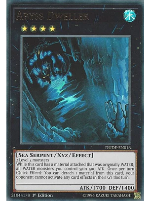 ABYSS DWELLER   DUDE-EN016 ULTRA RARE 