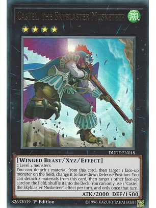 CASTEL, THE SKYBLASTER MUSKETEER DUDE-EN018 ULTRA RARE 