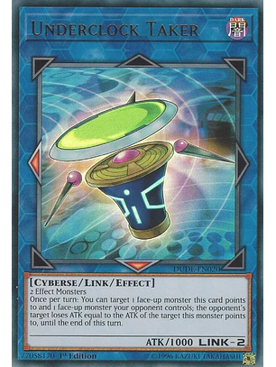 UNDERCLOCK TAKER DUDE-EN020 ULTRA RARE 