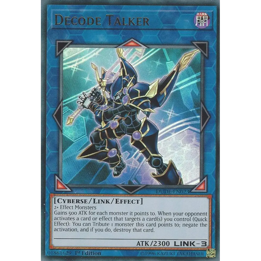 DECODE TALKER  DUDE-EN023 ULTRA RARE  1