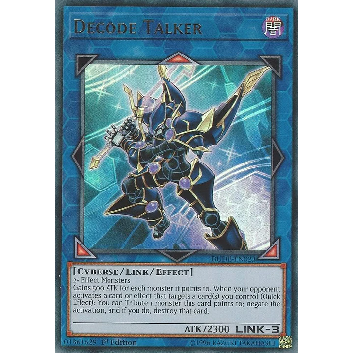 DECODE TALKER  DUDE-EN023 ULTRA RARE  1