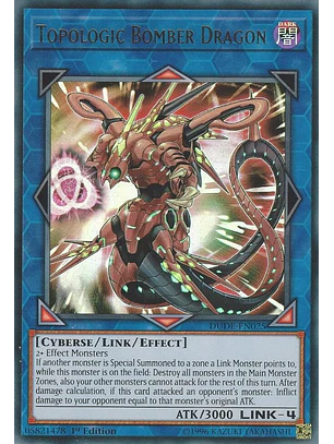 TOPOLOGIC BOMBER DRAGON DUDE-EN025 ULTRA RARE 
