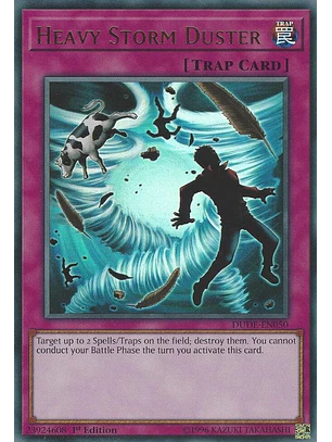 HEAVY STORM DUSTER  DUDE-EN50 ULTRA RARE 