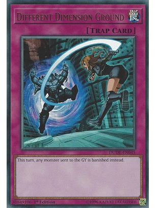 DIFFERENT DIMENSION GROUND DUDE-EN45 ULTRA RARE 