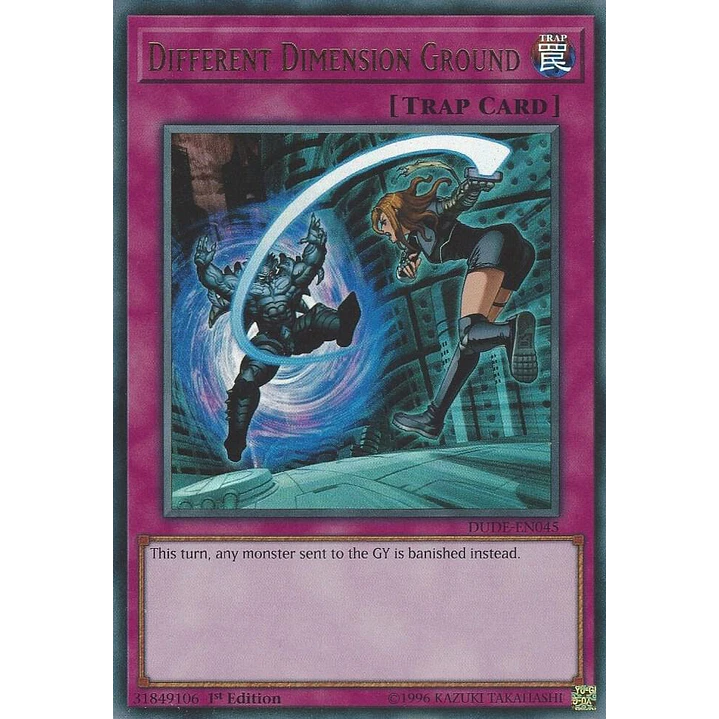DIFFERENT DIMENSION GROUND DUDE-EN45 ULTRA RARE  1