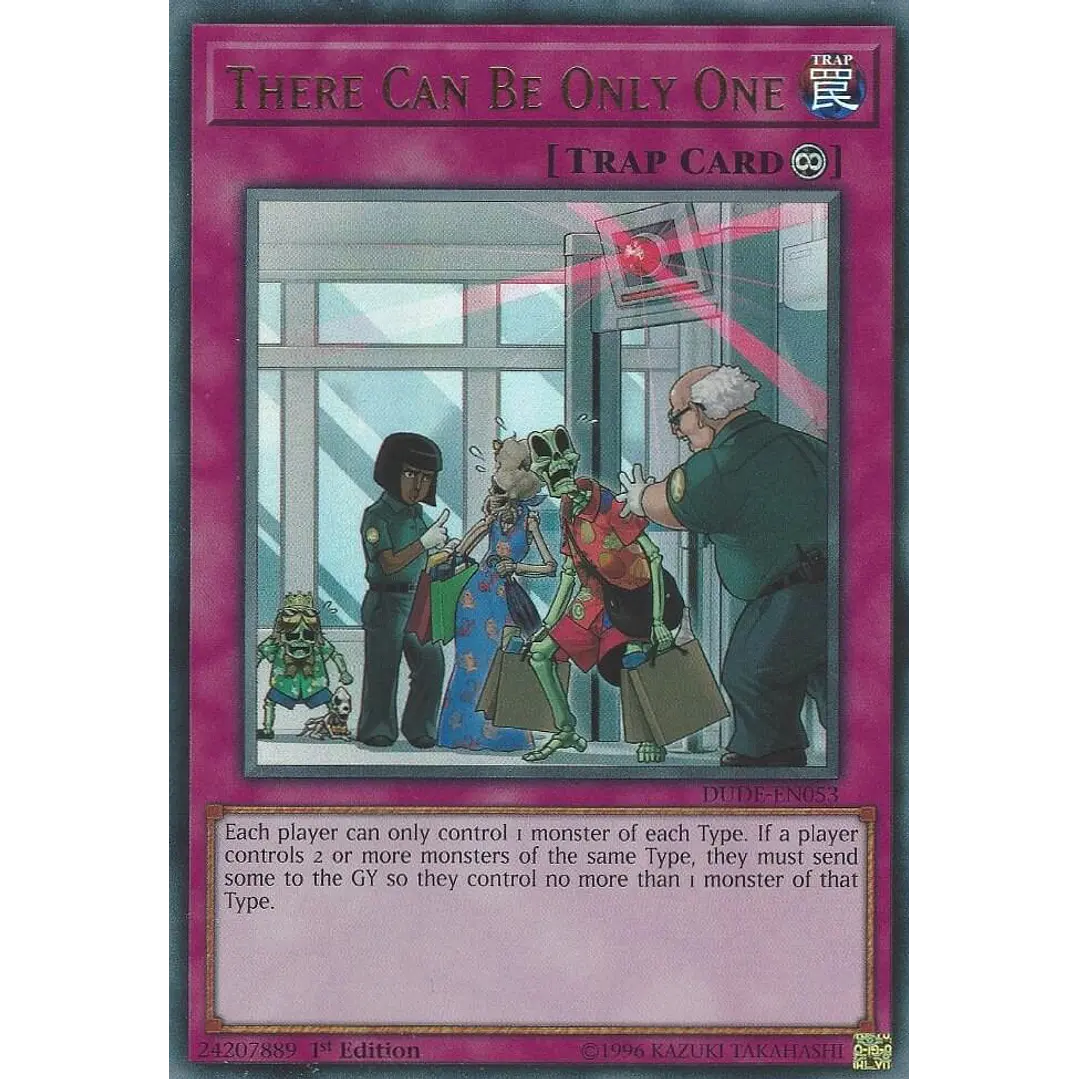 THERE CAN BE ONLY ONE DUDE-EN53 ULTRA RARE  1