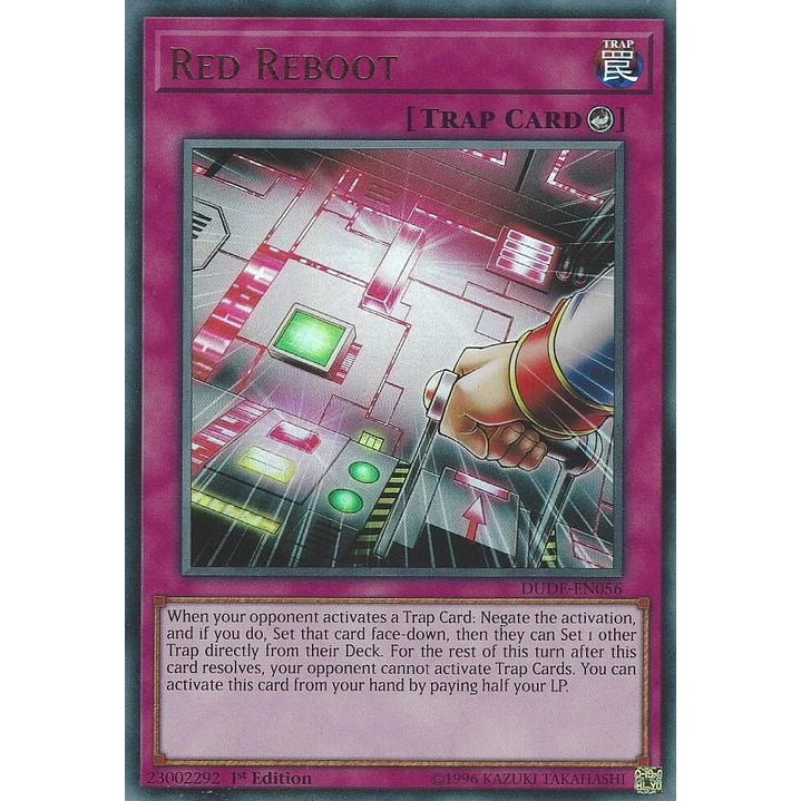 RED REBOOT  DUDE-EN056 ULTRA RARE  1