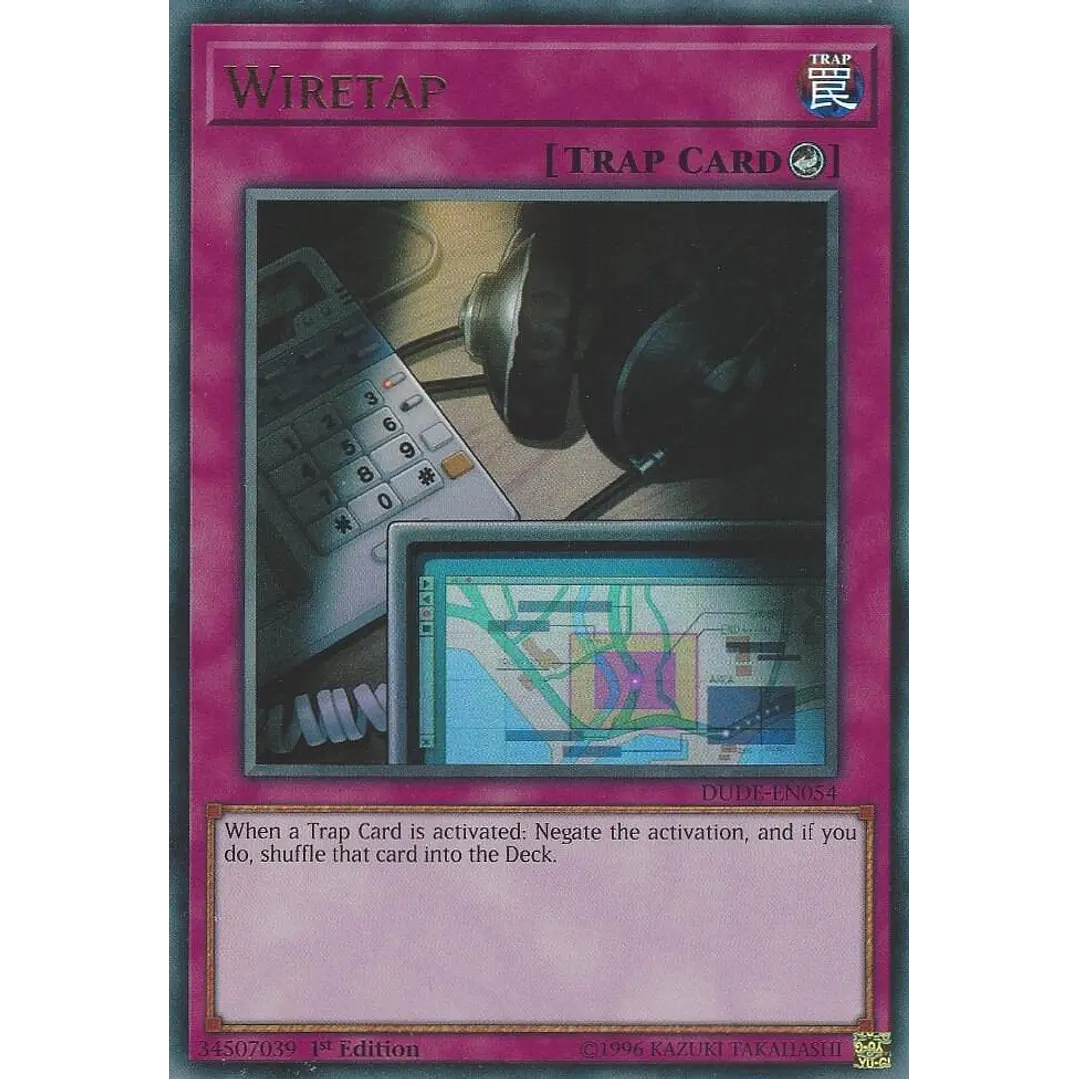 WIRETAP DUDE-EN054 ULTRA RARE  1