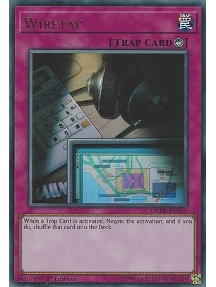 WIRETAP DUDE-EN054 ULTRA RARE 
