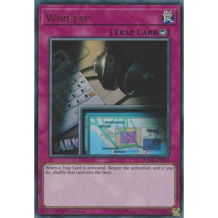 WIRETAP DUDE-EN054 ULTRA RARE  1