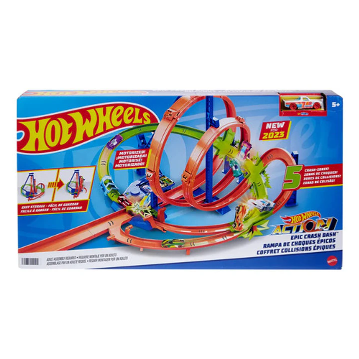 HOT WHEELS ACTION PISTA DE CHOQUES ÉPICOS 3