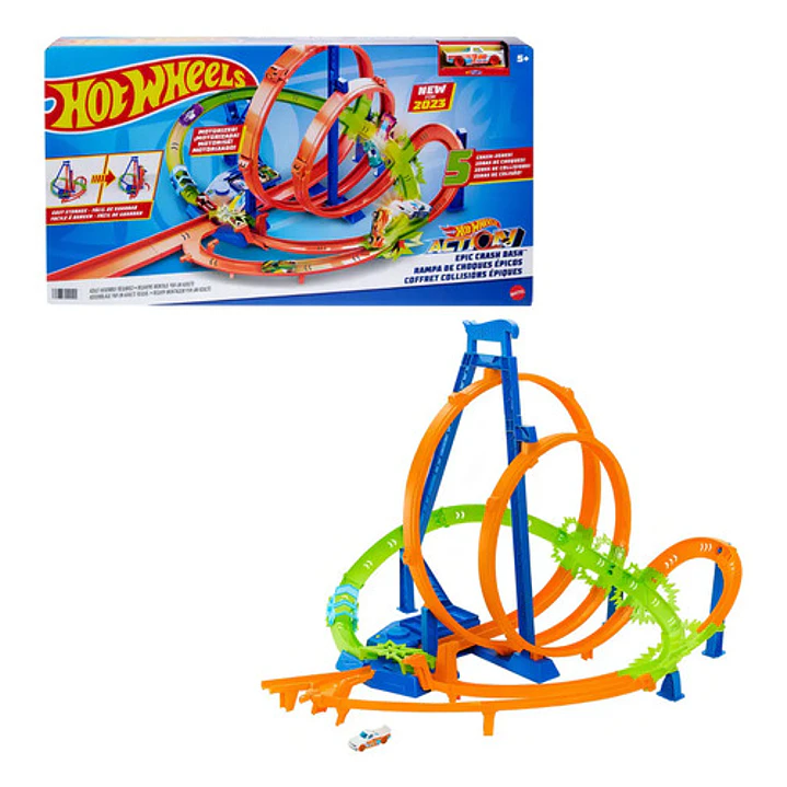 HOT WHEELS ACTION PISTA DE CHOQUES ÉPICOS 4