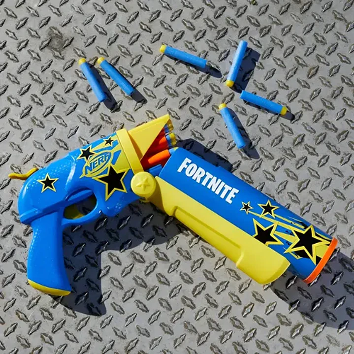 NERF FORNITE HALF TONE HERO LANZADOR DE DARDOS HASBRO 7
