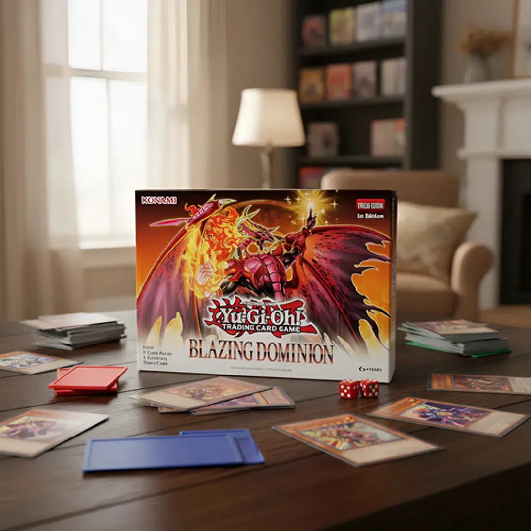 YUGIOH! BLAZING DOMINION TOKEN BOX INGLES 2