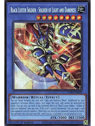 Black Luster Soldier - Soldier Of Light And Darkness Yugioh!