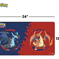 POKÉMON TCG ULTRA PRO PLAYMAT MEGA CHARIZARD X / Y - Miniatura 4